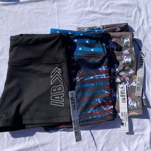 IAB MFG booty shorts 2.0 set